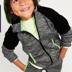 Old Navy Tech Fleece Color-Block Zip Hoodie For Boys